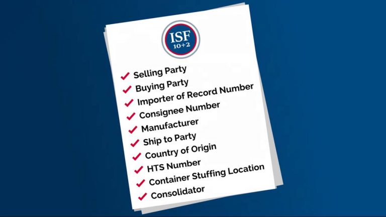 ALL YOU NEED TO KNOW ABOUT ISF - US IMPORTERS 3 isf