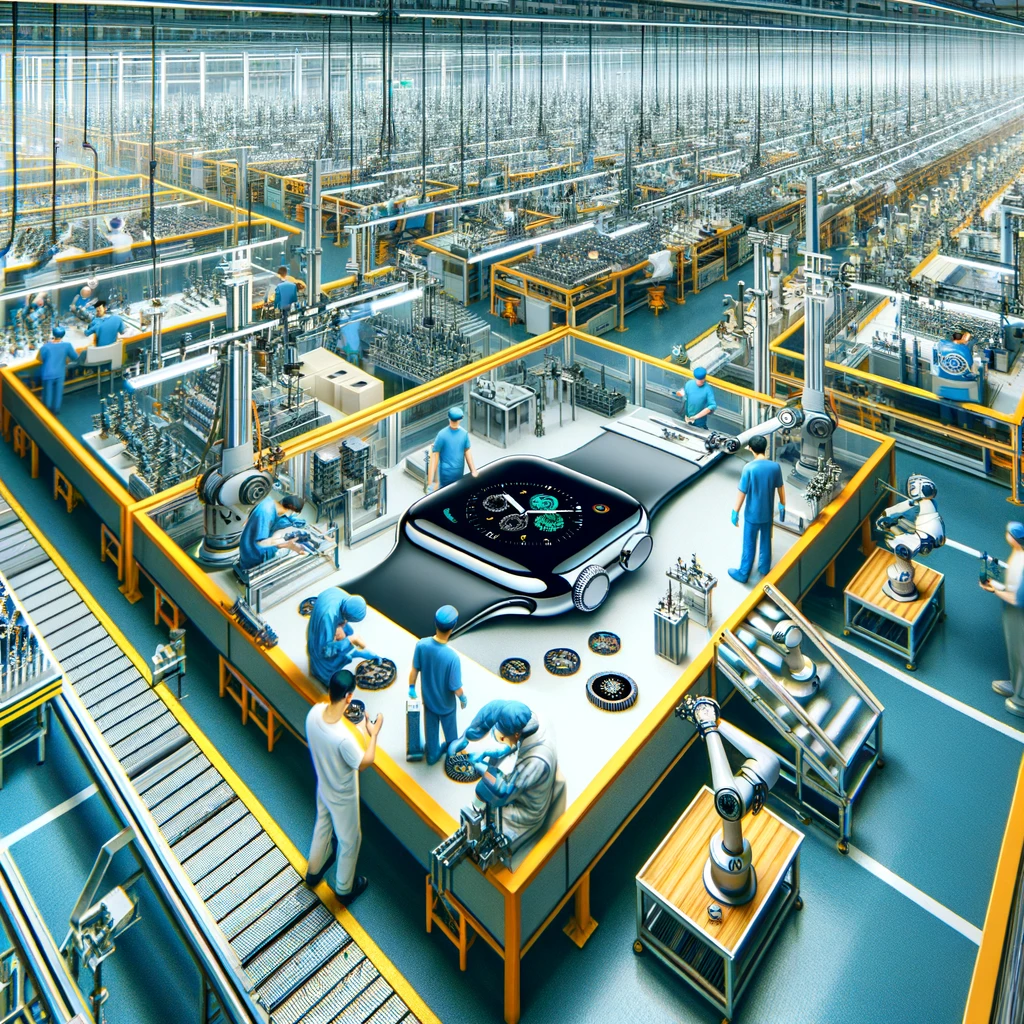 Mass Production of Smartwatches in China
