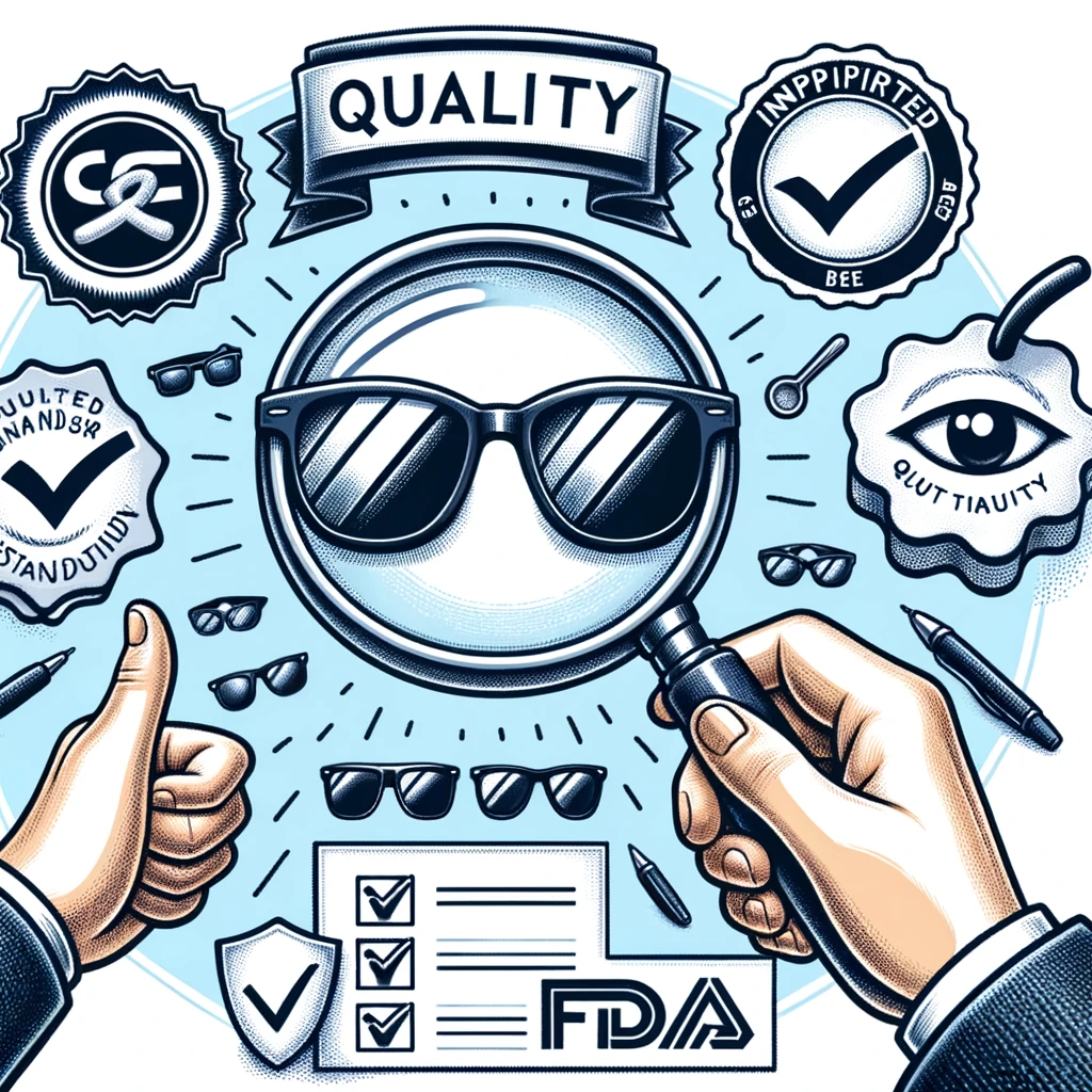 Quality Standards for Imported Sunglasses
