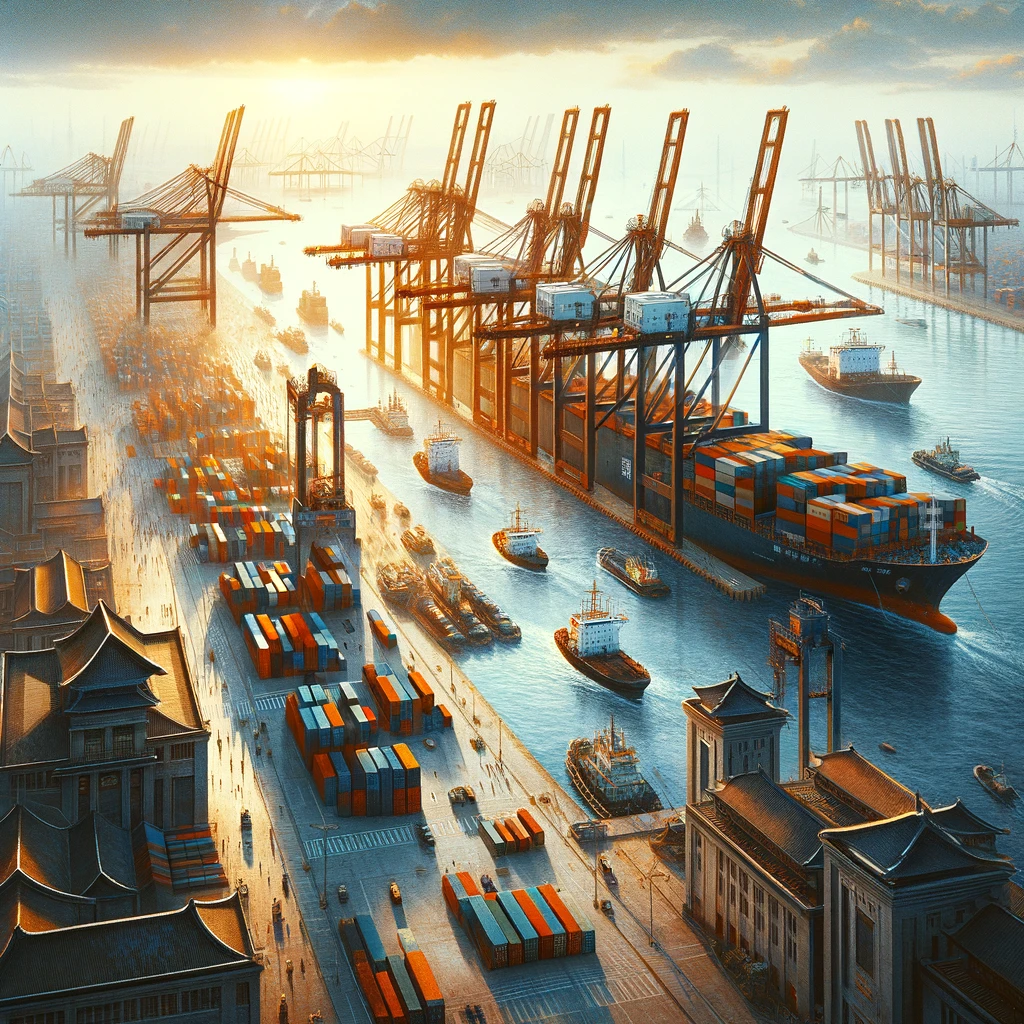 Top 10 Busiest Major Chinese Shipping Ports 1 Top 10 Busiest Major Chinese Shipping Ports