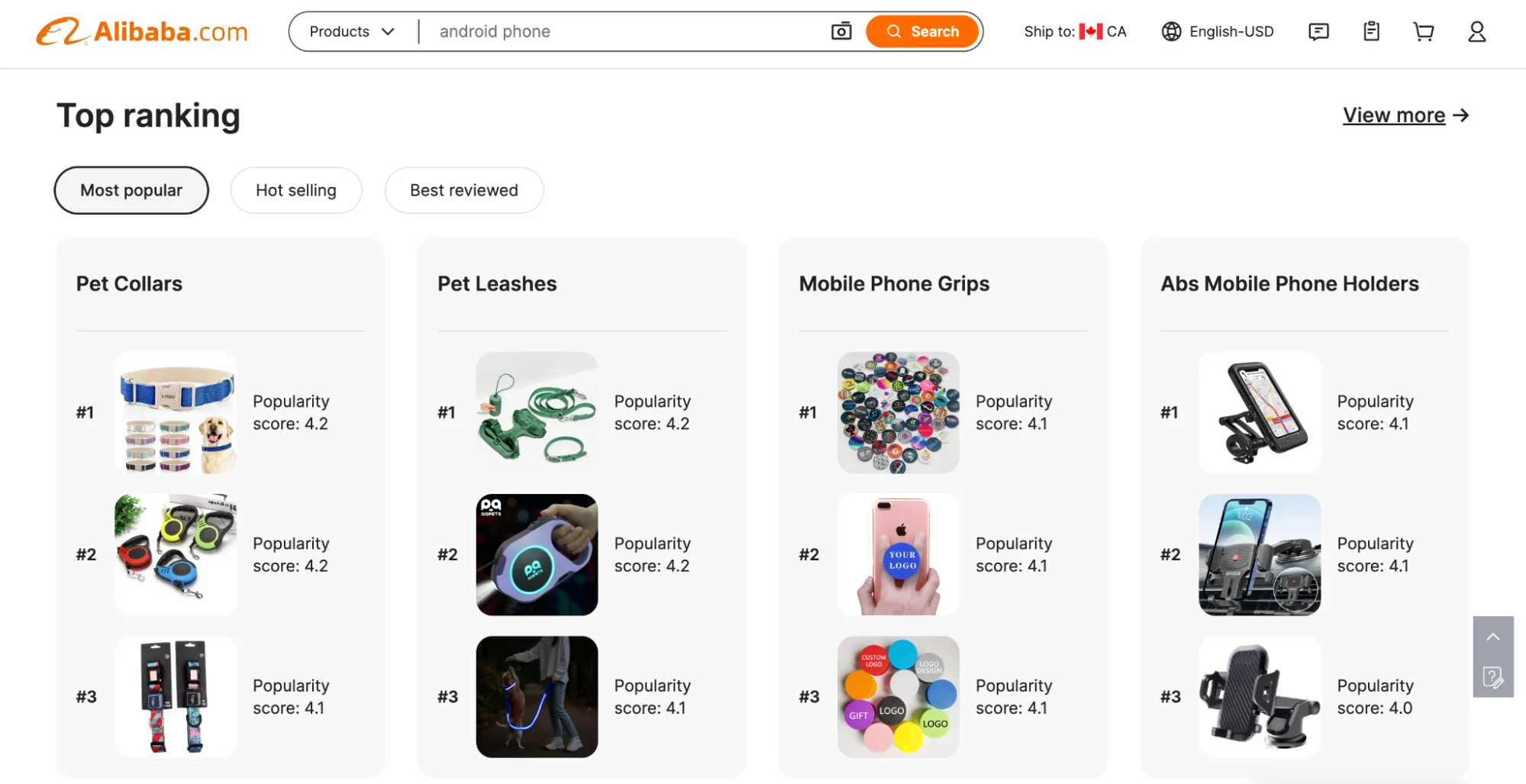 Alibaba directory