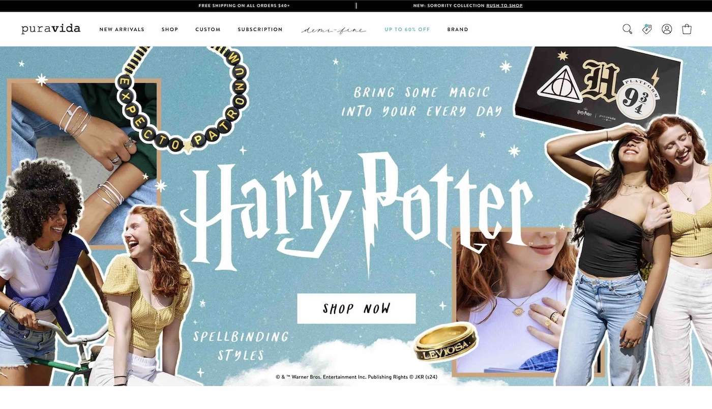 An example image of a well-designed online store with a clean, professional layout, showcasing user-friendly navigation, a consistent color scheme, and mobile optimization.