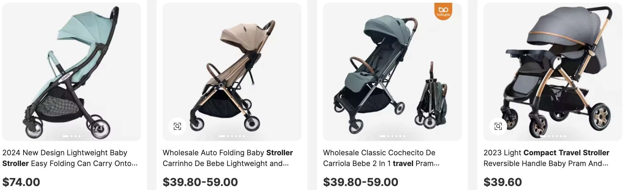 Compact Travel Stroller