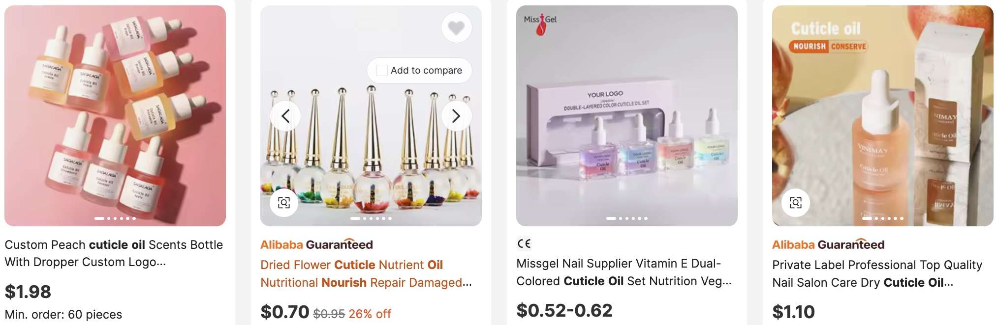 Nourishing Cuticle Oils