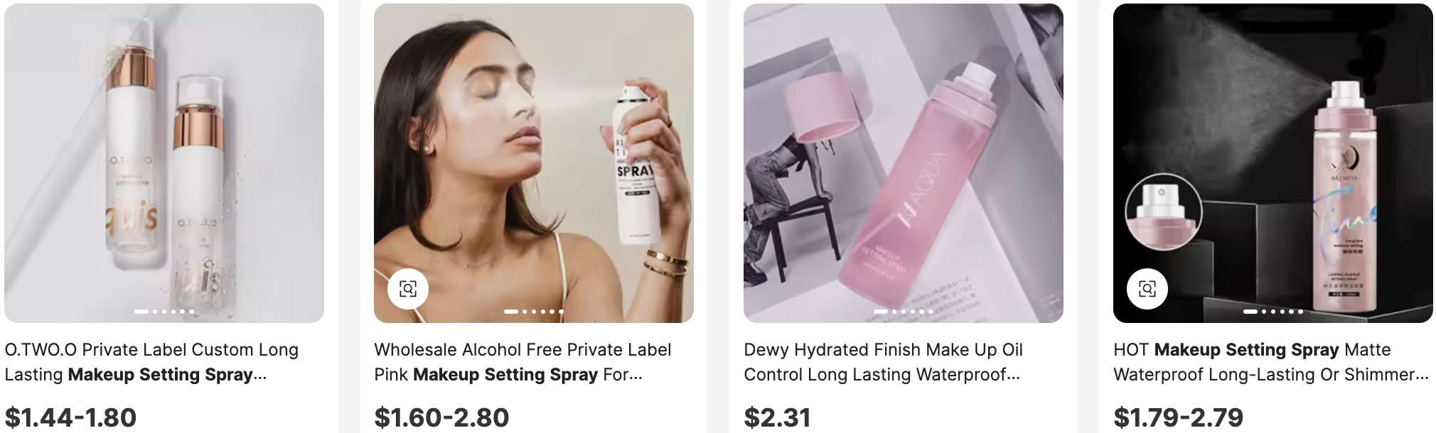 Setting Sprays