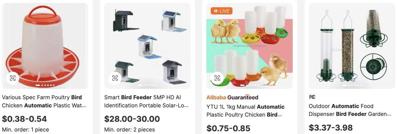 Automatic Bird Feeders