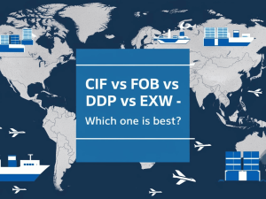 BLOG 1 CIF vs FOB, DDP & EXW