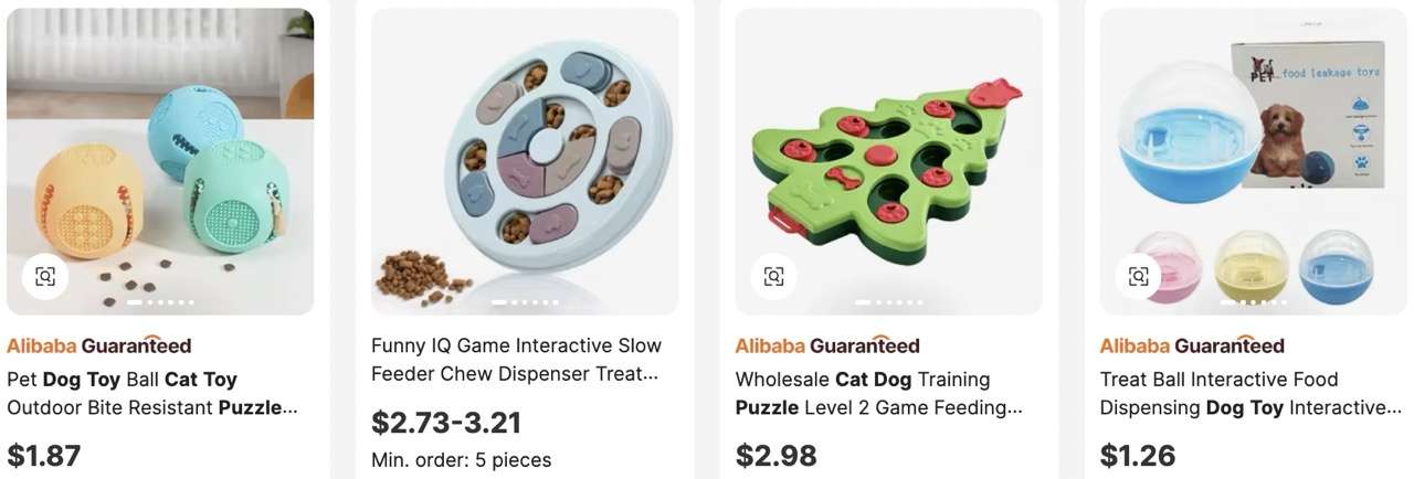 Dog & Cat Puzzle Toys
