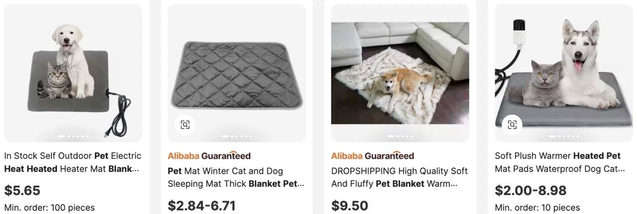 Heated Pet Blankets