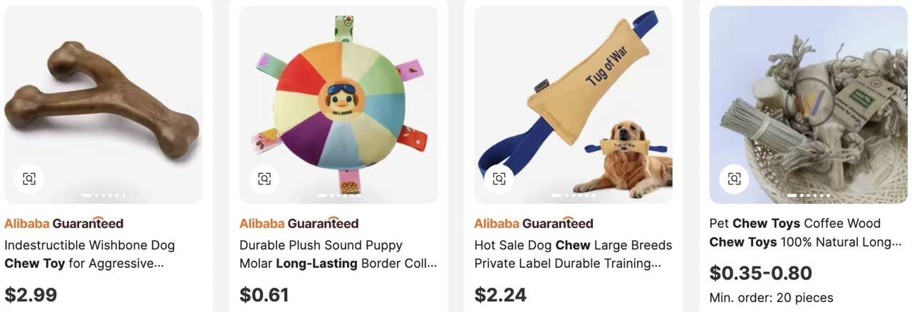 Long-Lasting Chew Toys