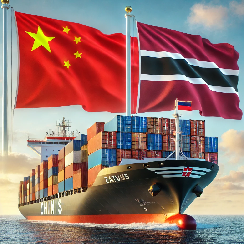 Shipping from China to Latvia