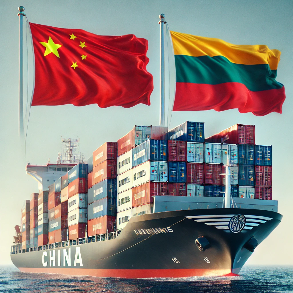 Shipping from China to Lithuania