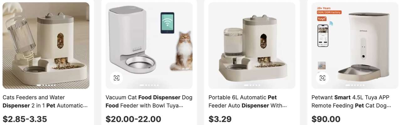 Smart Pet Food Dispensers